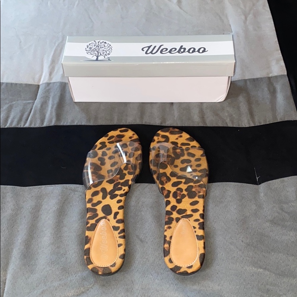 Cheetah Print Sandals